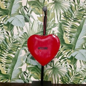 Moschino Red Heart Sunglasses Case